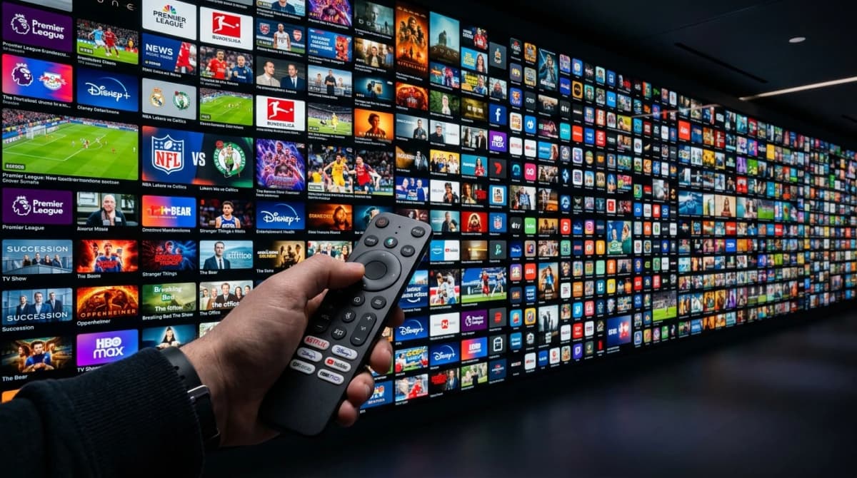 +50,000 Live Channels & VODs